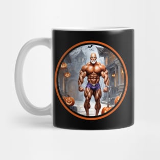 Trick-or-treating and muscles on Halloween Mug